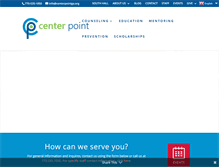 Tablet Screenshot of centerpointga.org